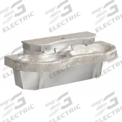 ACORN Bathroom Sink System: 3792, Smoky Granite, Polymer Resin, Sensor, 55 in Overall Lg (MPN 3792-0030). Key specifications — Series: 3792; Includes: Spray Nozzles; Color: Smoky Granite; Brand: ACORN; Sink Type: Wash Station; Material: Polymer Resin; Sink Material: Polymer Resin.