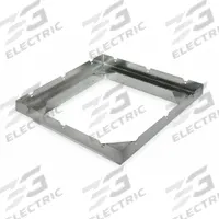 Roof Curb Adapter: 45 1/2 in Fan Base, 42 in Curb, Adapts 46 in Fan Base to Fit 42 in Roof Curb (MPN 3AZK7). Key specifications — Finish: Galvanized; For Fan Type: Downblast Fans; Function: Adapts 46 in Fan Base to Fit 42 in Roof Curb; Manufacturer Part Number: 3AZK7; Brand: DAYTON; Includes: (12) 1/4-20 x 3/4 Bolts; Material: Steel.