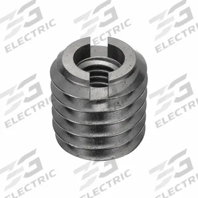 E-Z LOK Self Locking Thread Insert: Heavy Wall, #10-32 Int Thrd Sz, 3/8"-16 Ext Thrd Sz - Heavy Wall Self-Locking Inserts