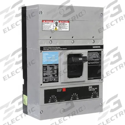 Siemens Molded Case Circuit Breaker: 300 A Amps, 65kA at 240V AC, Fixed, Lug, ABC - JD-Frame Siemens Molded Case Circuit Breakers