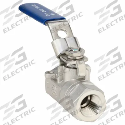 APPROVED VENDOR Manual Two-Way Ball Valve: 3/8 in, 316 Stainless Steel, Straight Valve Body - Stainless Steel Ball Valves