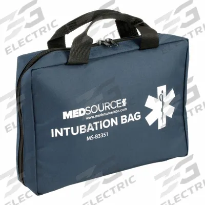 MEDSOURCE Intubation Bag: 10 in Overall Lg, 14 in Overall Wd - Intubation Supply Cases
