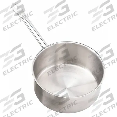 CRESTWARE Stock Pot: 10 1/8 in Dia, 5 qt Capacity, 4 1/8 in Overall Ht, Stainless Steel (MPN SSSAU5) - Furnishings, Appliances and Hospitality