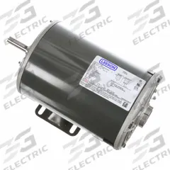 LEESON General Purpose Motor: Rigid Base Mount, Open Drip Proof, 3/4 hp, 208-230/460V AC, 1,725 RPM (MPN 056T17DRR70023A1). Key specifications — Brand: LEESON; Nameplate Voltage @ 60 Hz: 208-230/460V AC; Full Load Current @ 60 Hz: 2.6-2.6/1.3 A; Nameplate RPM @ 60 Hz: 1,725 RPM; Motor Enclosure: ODP.