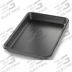 CHICAGO METALLIC Sheet Pan: Sheet Pan Pan, One Eighth Sheet Pan Size, Anodized Aluminum, Solid (MPN 41854). Key specifications — Bead Closure: Closed Bead; Coating: Pre-Seasoned; Pan Style: Sheet Pan; Perforation: Solid; Brand: CHICAGO METALLIC; Material: Anodized Aluminum; NSF Certified: No; Sheet Pan Size: One Eighth.