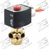 REDHAT Solenoid Valve: 3-Way, Normally Closed, 1/4 in Pipe Size, 110V AC/120V AC, Manual Operator (MPN 8320G184MS). Key specifications — Pipe Size: 1/4 in; Voltage: 120V AC; Brand: REDHAT; Coil Enclosure: Watertight.
