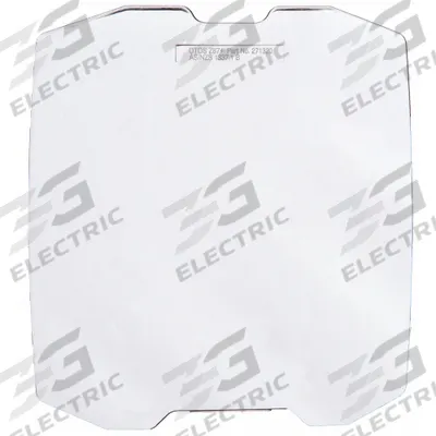 MILLER ELECTRIC Front Lens Cover: Infinity Series Helmets, Polycarbonate, Clear, W3 - Welding Lens Covers & Protection Plates