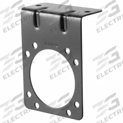 CURT Automotive Electrical Plug: Connector Mounting Bracket, 2 3/4 in Overall Lg - Fleet and Vehicle Maintenance
