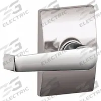 SCHLAGE Door Lockset: Passage Lever Locksets, Chrome, ADA Compliant (MPN F10 ELA 625 CEN). Key specifications — Ligature Resistance: Not Ligature-Resistant; Brand: SCHLAGE; Lockset Function ANSI Code: F75; Visual Indicator Message: No Message; Lockset Style: Elan; ADA Compliant: Yes; Finish: Bright Chromium-Plated : Brass.
