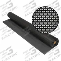 PHIFER Replacement Screen: Polyester, Black, 17 x 14 Mesh Size, 3 ft Wd, 100 ft Lg (MPN 3000048). Key specifications — Brand: PHIFER; Color: Black; Mesh Size: 17 x 14.