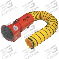 ALLEGRO Confined Space Fan: 120 V AC, 8 in Duct Dia, 1/3 hp Horsepower, 3,200 RPM Blower/Fan Speed (MPN 9514). Key specifications — Brand: ALLEGRO; Includes: 15 ft Duct with Extension Canister; Operating Voltage: 120 V AC.
