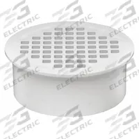 OATEY Floor Drain: 3 1/2 in Overall Dia, 3 1/2 in Grate Size, 3 in Nominal Pipe Size, Solvent Weld (MPN 43565). Key specifications — Color: White; Connection Type: Solvent Weld; Brand: OATEY.
