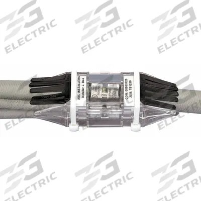 PANDUIT H-Tap Kit: 6 AWG (Code) – 2 AWG/8 AWG (Flex) – 2 AWG Run Size, Brown Code - H-Tap Compression Connectors