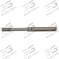 LOOS Wire Rope Locking Stud: 1/4 in Compatible Rope Dia, Left Hand, 7/8 in Thread Lg, External (MPN MS21260-8LH). Key specifications — Material: Stainless Steel; Compatible Rope Material: Stainless Steel; Thread Size: 3/8"-24; Brand: LOOS.