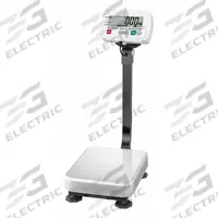 A&D WEIGHING Food Scale: 15 in Weighing Surface Dp, 11 3/4 in Weighing Surface Wd, LCD, SE-150KAM. Key specifications — Connection Ports: USB; Readability: 0.05 lb/0.02 kg; Brand: A&D WEIGHING; IP Rating: IP68.