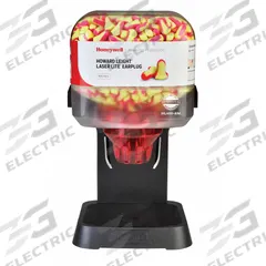 HOWARD LEIGHT BY PIP Earplug Dispenser: Dispenser with Refill, Contoured-T, 32 dB NRR, 400 Pairs (MPN HL400-LL-INTRO-AM). Key specifications — Earplug Color_Original: Pink/Yellow; Capacity - Pairs of Earplugs: 400 Pairs; Dispenser Mounting Style - MERCH: Table Top and Wall; Brand: HOWARD LEIGHT BY PIP.