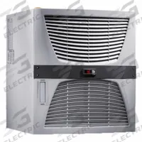 RITTAL Enclosure Cooler: 11,601 BtuH, Indoor Dust-Tight, Cooling Only, 400/460V, 12, Roof Mount (MPN 3320600). Key specifications — Brand: RITTAL; Mounting Type: Roof Mount; Operation Mode: Cooling Only; Operating Voltage: 400/460V.