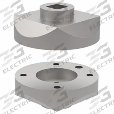 DE-STA-CO Array Tool Plate: MM-T-02, 2.48 in Dia. x 0.91 in Ht. - Cobotic End-of-Arm Tool Plate Kits