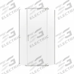 FOREMOST Shower Door: 25 1/4 in Max. Door Wd, 18 1/2 in Fixed Panel Wd, 74 in Overall Ht, Frameless (MPN CVNA0574-CL-BN). Key specifications — Brand: FOREMOST; Door Frame Finish: Brushed Nickel.