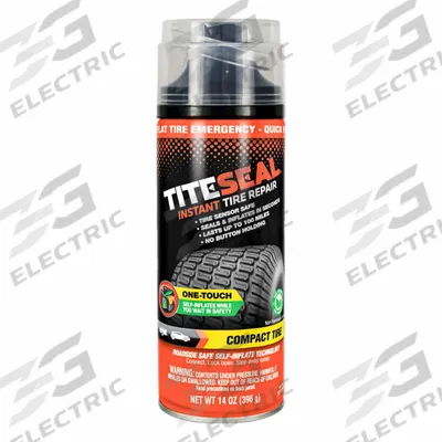 TITESEAL Instant Tire Repair: Titeseal, Aerosol, Aerosol Spray Can, 14 oz Container Size - Tire Sealants