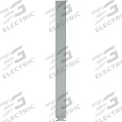 ASI GLOBAL Partition Column: Steel, Powder-Coated, Gray, 70 in Ht, 7 in Wd, 1 1/4 in Thick (MPN 40-M1370794-25). Key specifications — Inner Core Type: Cellular Honeycomb; Brand: ASI GLOBAL PARTITIONS; Color: Gray; Finish/Texture: Powder-Coated.