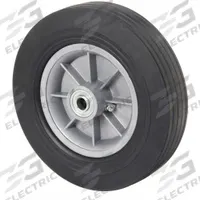 APPROVED VENDOR Solid Wheel: 10 in Wheel Dia., 3 in Wheel Wd, Rubber, 500 lb Load Capacity, Plastic (MPN 53CM91). Key specifications — Brand: APPROVED VENDOR; Tire Sidewall Number: 10x2.5.