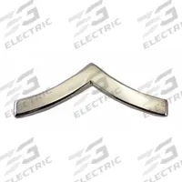 HEROS PRIDE Metal Rank Insignia: PVT. Chevron, 3/4 in, Silver, Metal, Clutch Pin, 1 PR (MPN 4404MN). Key specifications — attr1074238: Clutch Pin; attr188498: 3/4 in; attr188499: Silver; attr188500: Metal; attr188503: PVT. Chevron; attr193746: HEROS PRIDE.