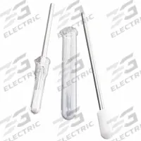 Tissue Grinder: 15 mL Capacity, 3/4 in Tube Dia, Borosilicate Glass, 8 5/8 in Pestle Lg (MPN 358044). Key specifications — Pestle Material: Borosilicate Glass; Product Type: Potter-Elvehjem Tissue Grinder; Tube Material: Borosilicate Glass; Brand: WHEATON.
