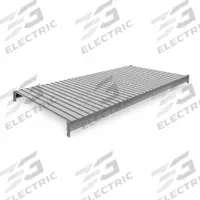 TENNSCO Shelf: 96 in x 48 in, 22 ga Beams, Steel, 2,150 lb Load Capacity (MPN 6940). Key specifications — Decking Material: Steel; Frame Finish: Powder Coated; Frame Material: Steel; Color: Industrial Gray; Includes: (2) Beams; Brand: TENNSCO.