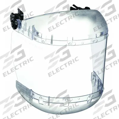 SELLSTROM Face Shield: Anti-Fog, Reusable, Polyurethane, Clear - Sellstrom Face Shield Assemblies for Hard Hats
