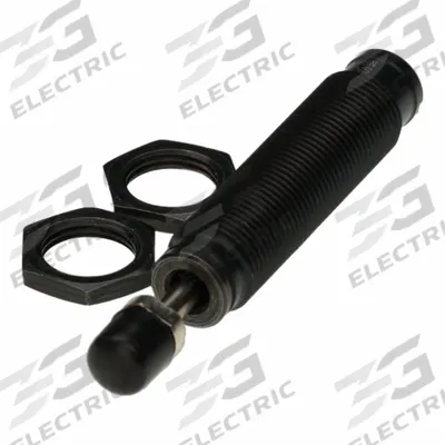SMC Shock Absorber: NRBC037-025, Inch, Cushion with Cap - Pneumatic Actuator Shock Absorbers