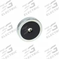 ELESA Magnet: Neodymium, 10 mm Outside Dia, 3 mm Tap Size, 4.5 mm Thick, Cup Magnet, 3 mm (MPN 501277). Key specifications — Max Pull Force: 4.3 lbf; Tap Size: 3 mm.