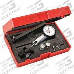 STARRETT Horizontal Dial Test Indicator: 0 in to 0.03 in, Horizontal, Inch, 0.0005 in (MPN 3809AC). Key specifications — attr1184166: Tool Post Holder; attr1200917: Horizontal Dial Test Indicator; attr1184127: 3809AC; attr1184167: STARRETT; attr1184108: 0.0005 in.
