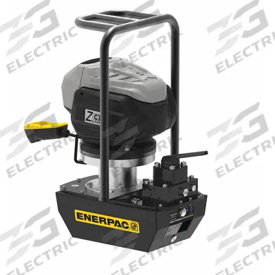 ENERPAC Hydraulic Pump: 10,000 psi Max. Op Pressure, 32 cu in/min Max. Flow Rate - Cordless Electric Hydraulic Pump Units