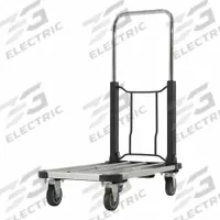 APPROVED VENDOR Platform Truck: 300 lb, 16 1/2 in L x 16 in W x 6 1/2 in H Deck, Rubber, Tube Deck (MPN FAPT-1628). Key specifications — Brand: APPROVED VENDOR; Caster/Wheel Configuration: (2) Swivel; Color: Silver; Caster Wheel Width: 1 in.