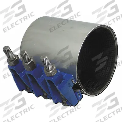 SMITH-BLAIR Repair Clamp: For 4 in Pipe, 7.5 in Overall Lg - Full-Gasket Repair Clamps for Tube & Pipe
