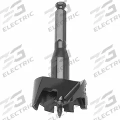 MILWAUKEE Self Feed Drill Bit: 2 1/4 in Drill Bit Size, Hex, 7/16 in Shank Dia, 6 3/4 in Overall Lg (MPN 48-25-2252). Key specifications — attr277224: MILWAUKEE.