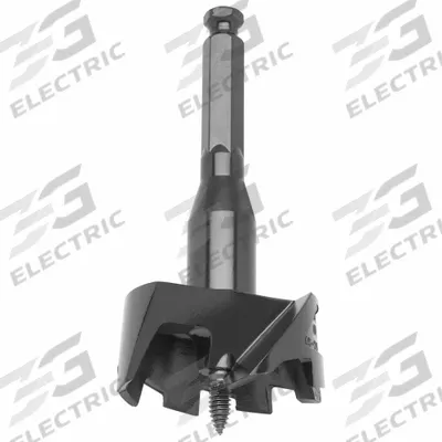 MILWAUKEE Self Feed Drill Bit: 2 1/4 in Drill Bit Size, Hex, 7/16 in Shank Dia - Self-Feed Drill Bits