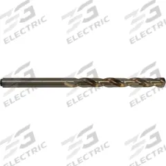CLE-LINE Jobber Length Drill Bit: Letter U, 135° Split Point, Straw/Bronze Cobalt (MPN C23339). Key specifications — attr1229327: 0.3680.