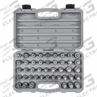 TEKTON Socket Bit Set: 26 - 50 Pieces, 1/2 in Drive Size, 44 Pieces, 15 3/8 in Overall Lg (MPN SHB92304). Key specifications — attr1216280: Fixed Insert; attr1216283: TEKTON; attr1225718: 6 to 19 mm (Hex Metric); attr1227491: 1/2 in.