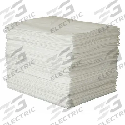 CONDOR Sorbent Pad: 33 oz Volume Absorbed Per Pad, 19 in x 15 in Pad Size (L x W) - Sorbent Pads