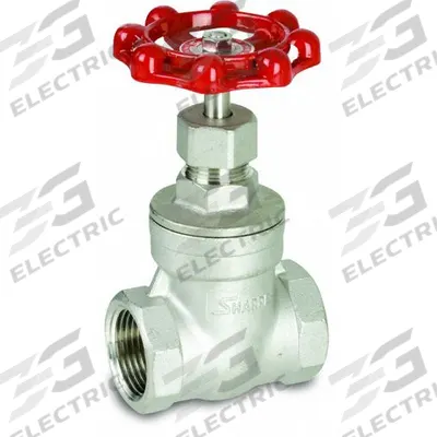SHARPE Gate Valve: 2 in, 316 Stainless Steel, Non-Rising, FNPT x FNPT - Non-Rising Stem Stainless Steel General Purpose Gate Valves