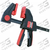BESSEY Trigger Clamp: Soft-Touch Grooved, 12 in Max Jaw Opening, 7 1/2 in to 19 1/4 in, One Handed (MPN EHKXL12). Key specifications — attr663922: BESSEY.