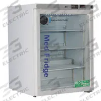 AMERICAN BIOTECH SUPPLY Lab Refrigerator: 5.2 cu ft, Undercounter, 2°C to 7°C, 24 in Overall Dp (MPN PH-ABT-HC-UCFS-0504G). Key specifications — Door Opening Style: Right; Color: White; Alarm Type: Temperature; Manufacturer Part Number: PH-ABT-HC-UCFS-0504G; Brand: AMERICAN BIOTECH SUPPLY; Product Type: Lab Refrigerator; Door Type: Swing Glass; Refrigerant Type: R-600a.