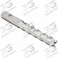 CLEVELAND Square End Mill: High Speed Steel, 4 Flute, 13/32" Mill Dia, 2-3/4" LOC, 4-1/2" OAL (MPN C33432)