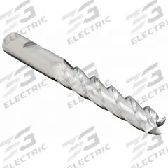 CLEVELAND Square End Mill: High Speed Steel, 4 Flute, 13/32" Mill Dia, 2-3/4" LOC, 4-1/2" OAL (MPN C33432)