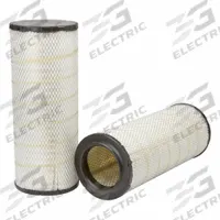 FLEETGUARD Automotive Air Filter: Round-Oval, Engine, Radial Seal, 9 11/32 in Outside Dia, AF26657. Key specifications — Brand: FLEETGUARD; Compatible Vehicle Make: Peterbilt; FleetGuard Interchange: AF26657.