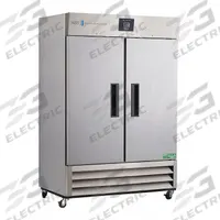 AMERICAN BIOTECH SUPPLY Lab Refrigerator: 49 cu ft, Upright, 1°C to 10°C, 35 3/4 in Overall Dp, Temp (MPN ABT-HC-SSP-49). Key specifications — Door Opening Style: Left and Right; Color: Silver; Alarm Type: Temperature; Manufacturer Part Number: ABT-HC-SSP-49; Brand: AMERICAN BIOTECH SUPPLY; Product Type: Lab Refrigerator; Door Type: Swing Solid; Refrigerant Type: R-290.