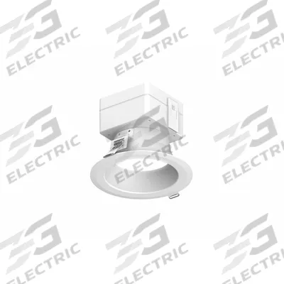 LUMINATION Downlight: 4 in Dia, 1,500 lm, 3000K, 59.5 W, 120 to 277V AC - Standard-Profile Canless Downlights