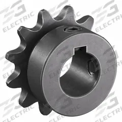 TSUBAKI Single Strand Sprocket: 35, For 3/8 in Chain Pitch, 5/8 in Bore Dia, 12 Teeth, Steel (MPN 35B12F-5/8). Key specifications — Brand: TSUBAKI.